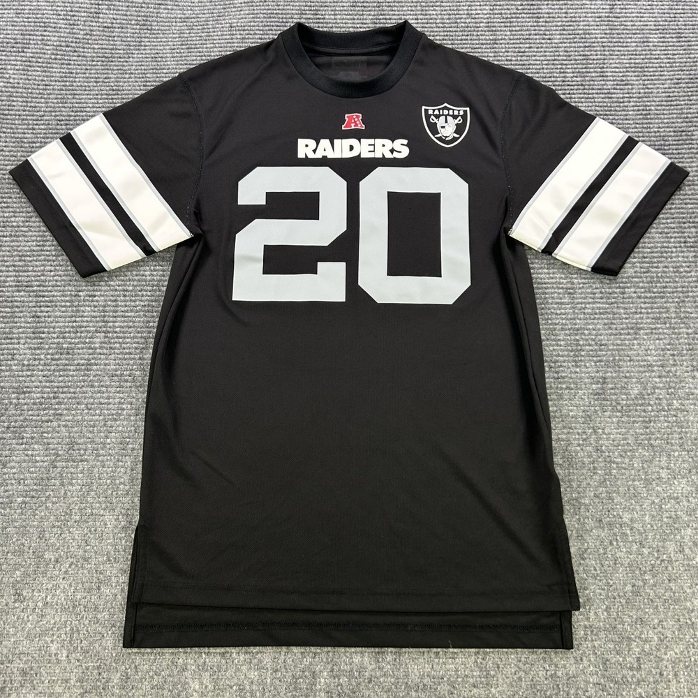 Raiders Darren McFadden #20‎ Black Gray Jersey Mens Medium Athletic Wear READ